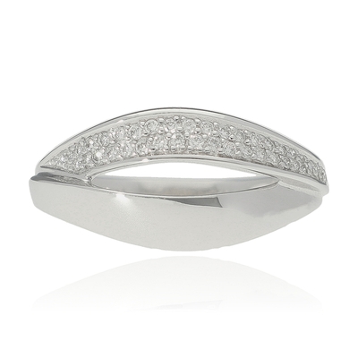 Fehér arany gyűrű 54-es méret (3537155WG)